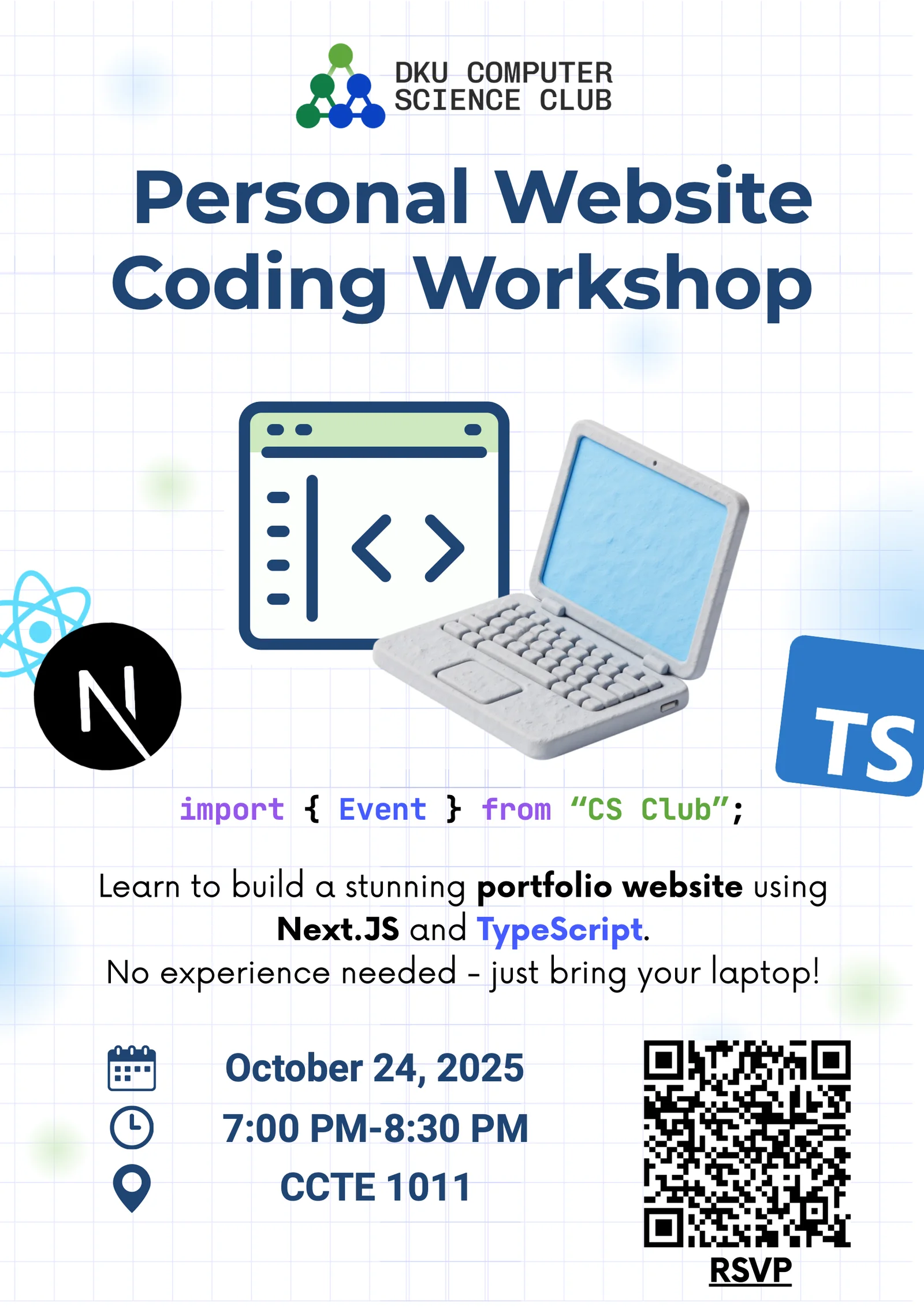From Hello World to a Live Portfolio: Personal Website Coding Workshop